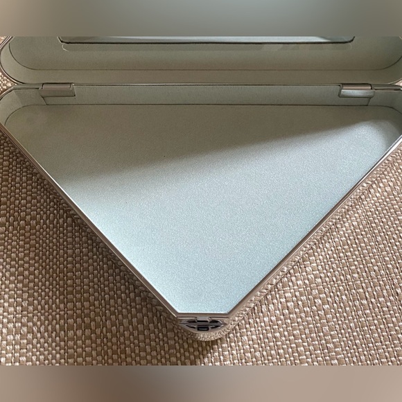 Prada Metallic Silver Triangle Bag - Picture 7 of 7